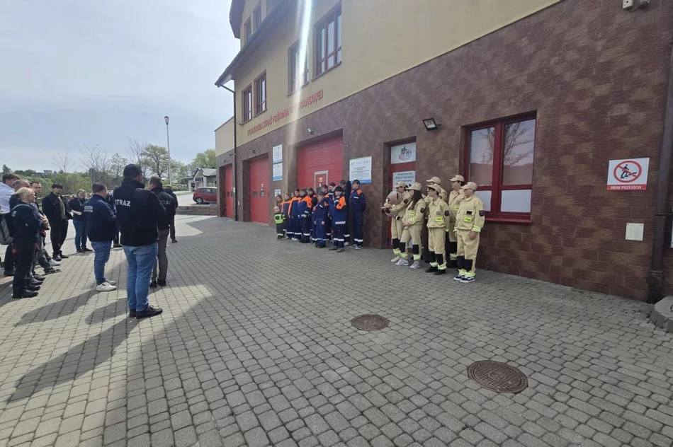 Międzynarodowe spotkanie Młodzieżowych Drużyn Pożarniczych w Limanowej - zdjęcie 16
