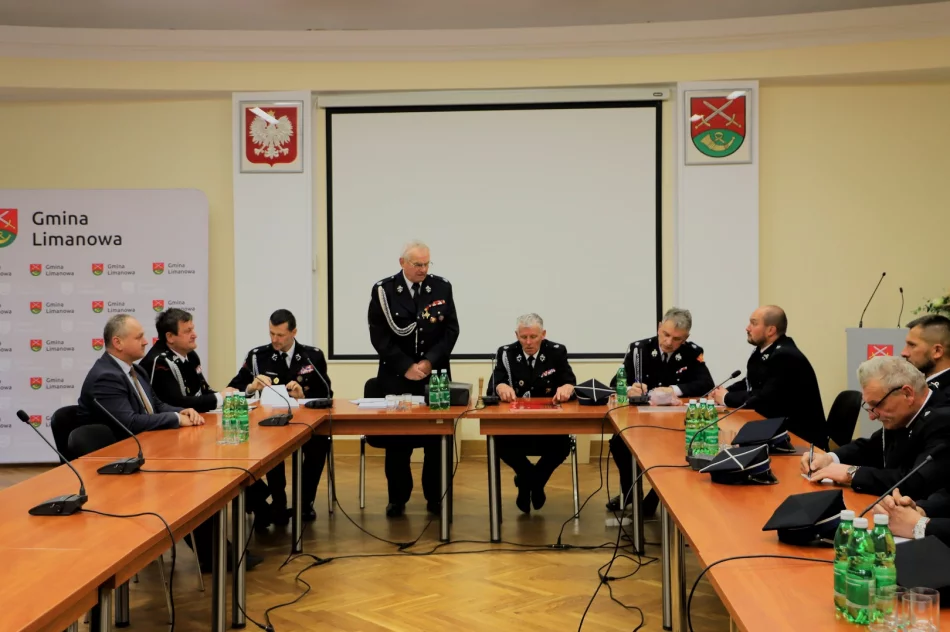 Posiedzenie Zarządu Miejsko-Gminnego OSP RP w Limanowej - zdjęcie 3