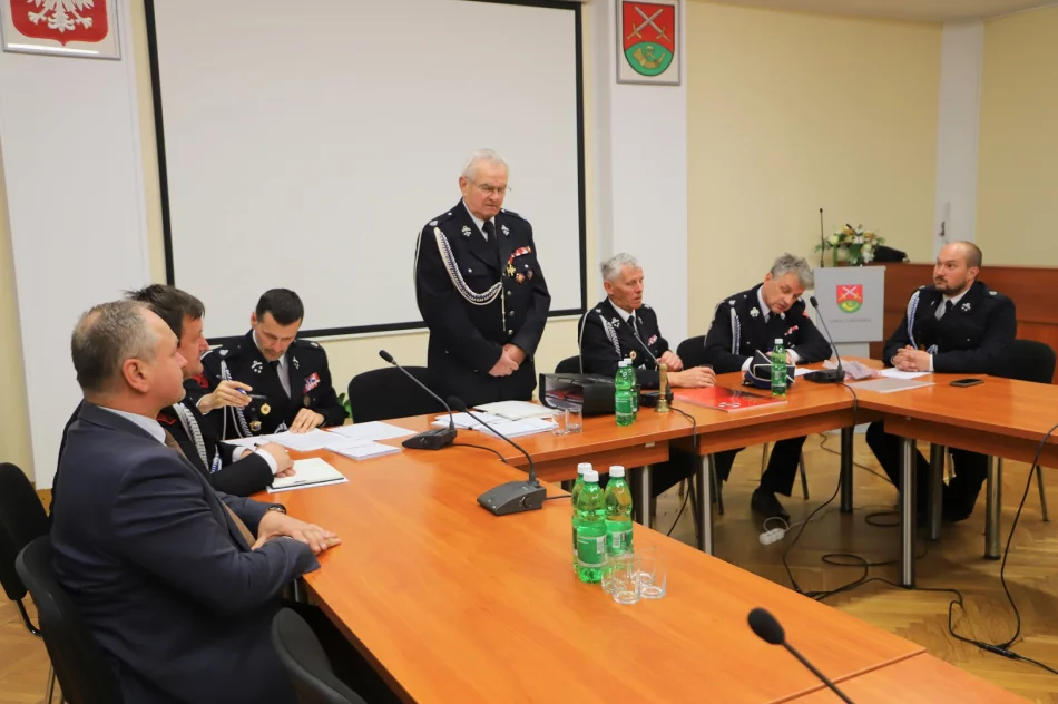 Posiedzenie Zarządu Miejsko-Gminnego OSP RP w Limanowej - zdjęcie 10