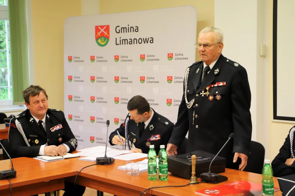 Posiedzenie Zarządu Miejsko-Gminnego OSP RP w Limanowej - zdjęcie 14