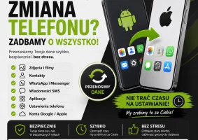 Przenoszenie danych i konfiguracja nowego telefonu – DWGSM Limanowa - Zdjęcie główne