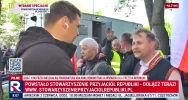 Radni powiatowi z „batami w rękach” na manifestacji w Warszawie (WIDEO) - zdjęcie 3