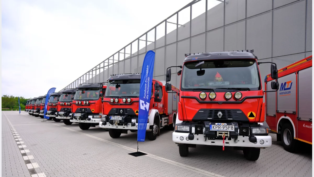 Nowe samochody ratowniczo-gaśnicze straży pożarnej z napędem 4x4