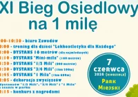 Zapraszamy na XI Bieg Osiedlowy na 1 Milę! - zdjęcie główne