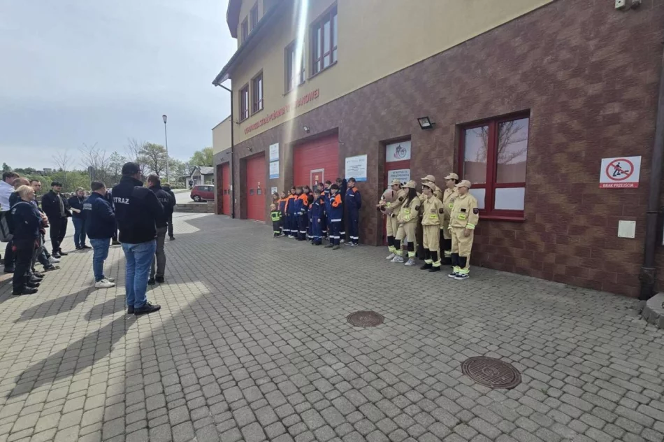 Strażacka młodzież z Niemiec gościła na Limanowszczyźnie - zdjęcie 15