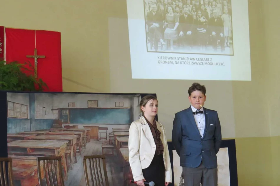 Uroczyste obchody rocznicy urodzin Marii Konopnickiej w Zespole Szkolno-Przedszkolnym nr 1  - zdjęcie 19