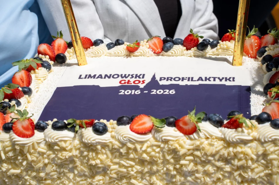 Jubileuszowy „Limanowski Głos Profilaktyki” zgromadził w parku miejskim młodzież z całego powiatu - zdjęcie 4