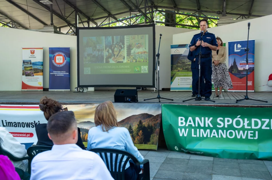 Jubileuszowy „Limanowski Głos Profilaktyki” zgromadził w parku miejskim młodzież z całego powiatu - zdjęcie 19