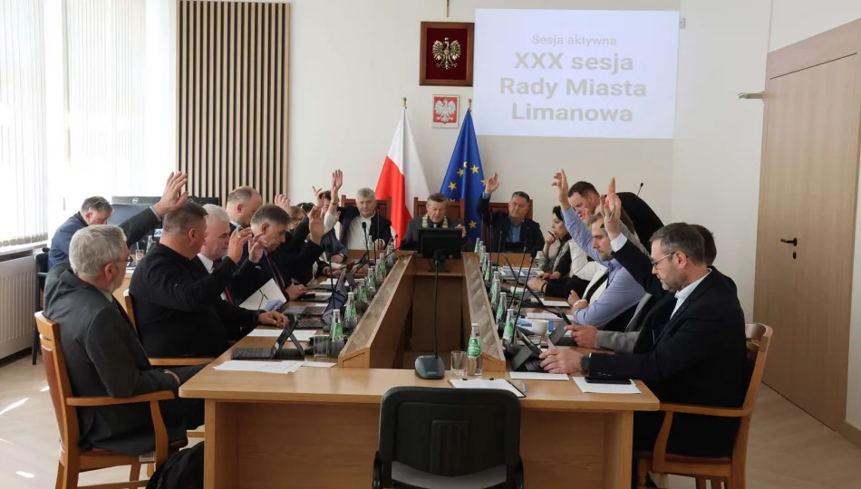  22 maja obradowała Rada Miasta Limanowa - zdjęcie 1