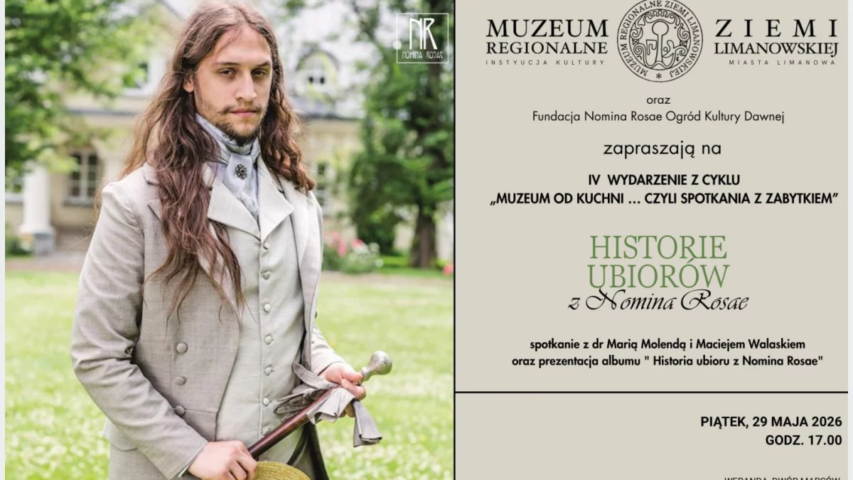 29 maja odbędzie się IV spotkanie z cyklu „Muzeum od kuchni – czyli spotkania z zabytkiem”