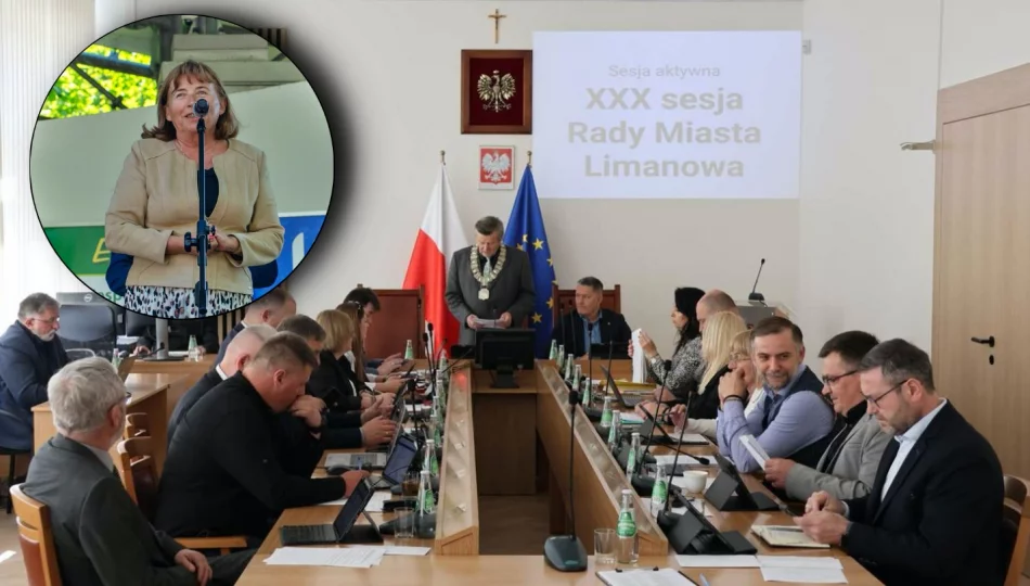 Burzliwa sesja bez burmistrz - była w tym czasie z młodzieżą w parku - zdjęcie 1