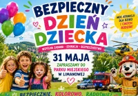 Strefa warsztatów i animacji podczas wydarzenia „Bezpieczny Dzień Dziecka” - zdjęcie główne