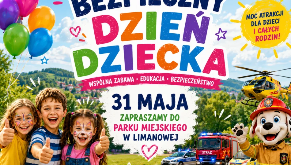 Strefa warsztatów i animacji podczas wydarzenia „Bezpieczny Dzień Dziecka” - zdjęcie 1