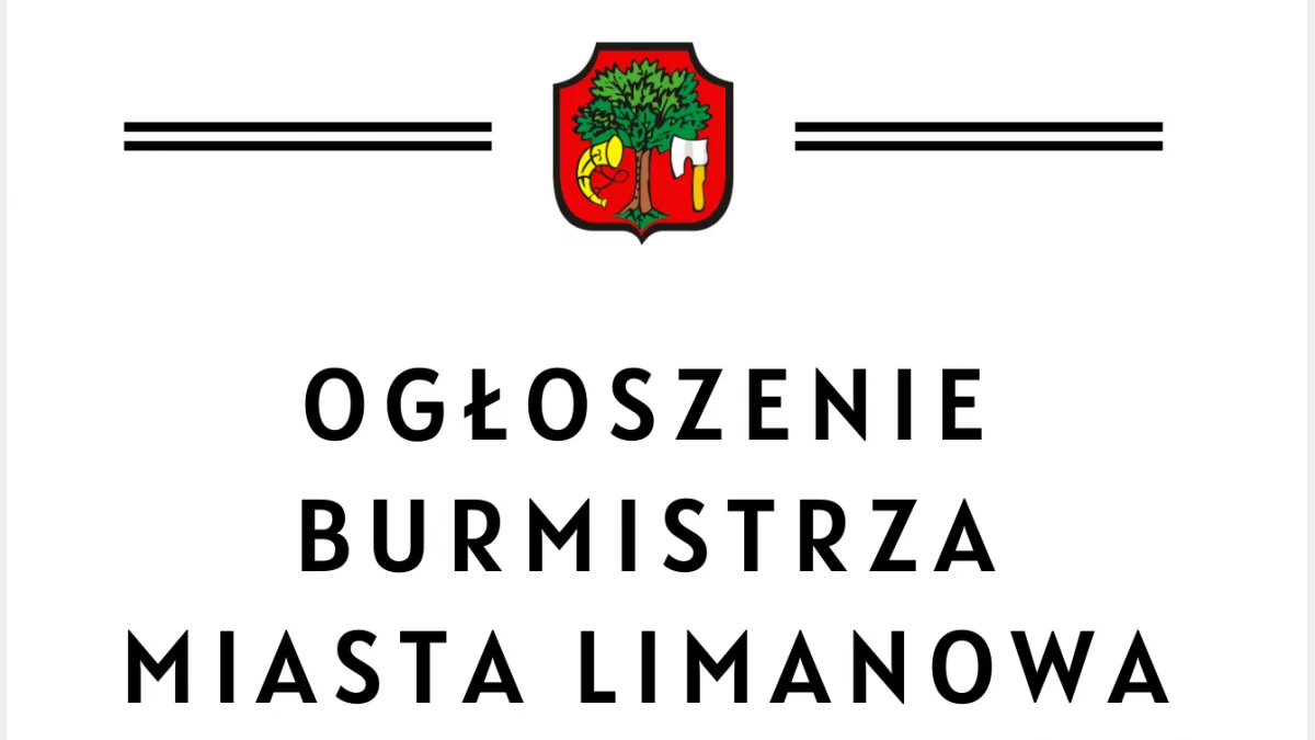 Ogłoszenie Burmistrza Miasta Limanowa – wykaz nieruchomości przeznaczonych do najmu w drodze bezprzetargowej
