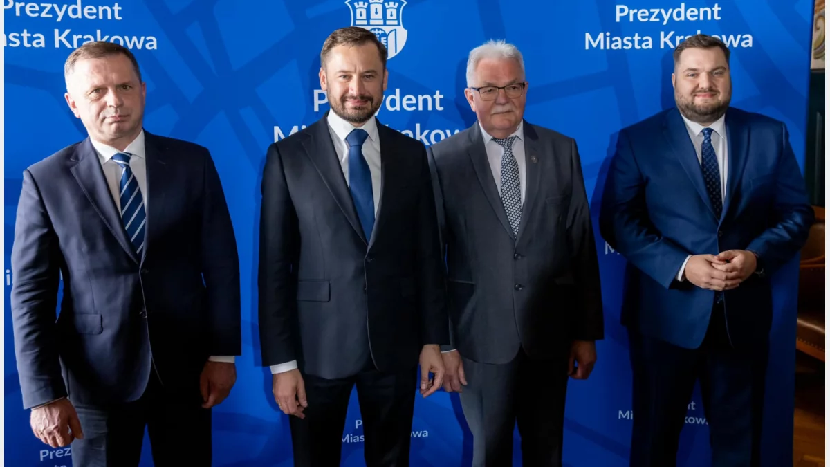 Znany komisarz miasta Kraków - wcześniej samorządowiec i wieloletni burmistrz Niepołomic