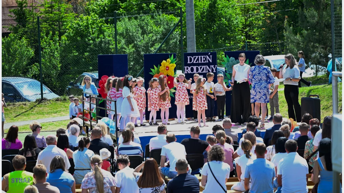 Piknik Rodzinny w Szkole Podstawowej w Nowym Rybiu