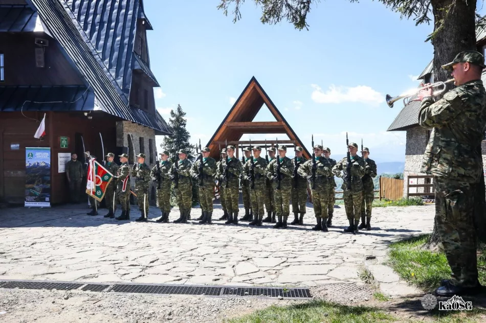 35-lecie Straży Granicznej. Jubileusz KaOSG na Przehybie - zdjęcie 4