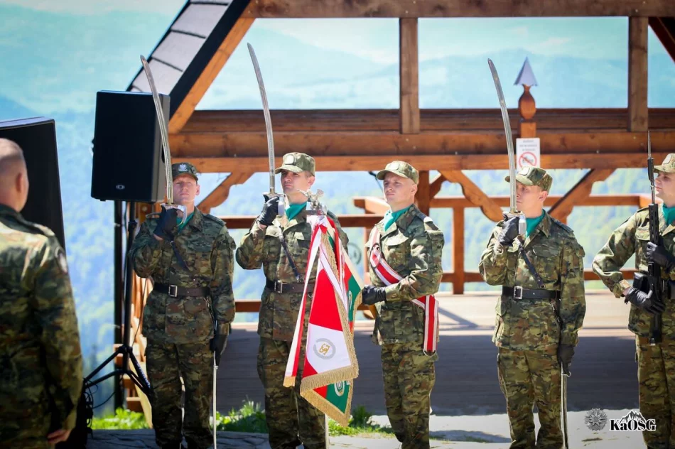 35-lecie Straży Granicznej. Jubileusz KaOSG na Przehybie - zdjęcie 14