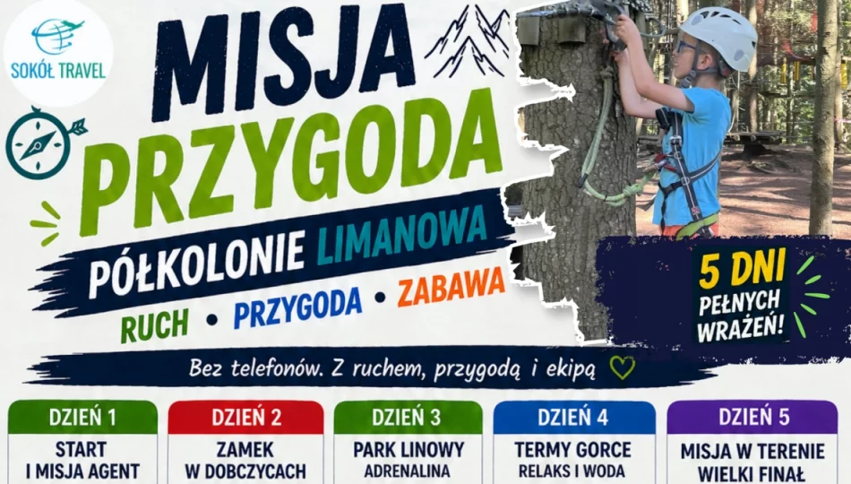 Ruszają zapisy na półkolonie - sprawdź program „Misja Przygoda” - zdjęcie 1