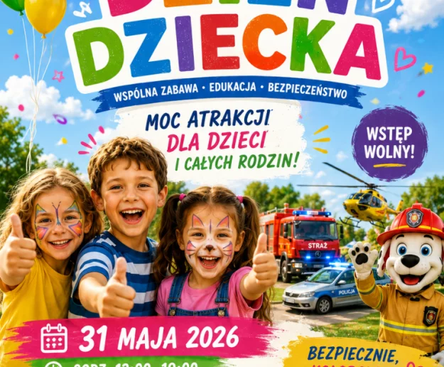 Bezpieczeństwo, edukacja i atrakcje – poznaj strefę służb mundurowych i ratowniczych podczas „Bezpiecznego Dnia Dziecka” - Zdjęcie główne