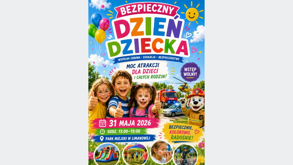 Bezpieczeństwo, edukacja i atrakcje – poznaj strefę służb mundurowych i ratowniczych podczas „Bezpiecznego Dnia Dziecka”