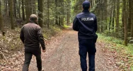 Wspólne kontrole policji i straży leśnej w lasach - zdjęcie 2