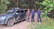 Wspólne kontrole policji i straży leśnej w lasach - zdjęcie 3