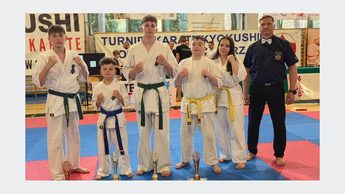 4 medale na Turnieju o Puchar Burmistrza Józefowa dla zawodników Limanowskiego Klubu Kyokushin Karate