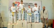 4 medale na Turnieju o Puchar Burmistrza Józefowa dla zawodników Limanowskiego Klubu Kyokushin Karate - zdjęcie 4
