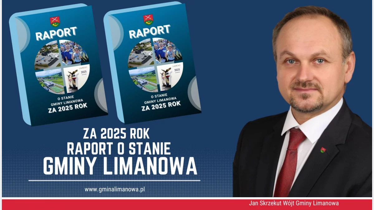 Raport o stanie Gminy Limanowa za 2025 rok