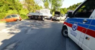 Dwie osoby w szpitalu po zderzeniu na powiatówce - zdjęcie 2