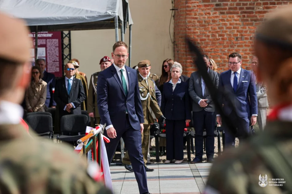 Batalion WOT ma patrona i kopię historycznego sztandaru (ZDJĘCIA) - zdjęcie 10
