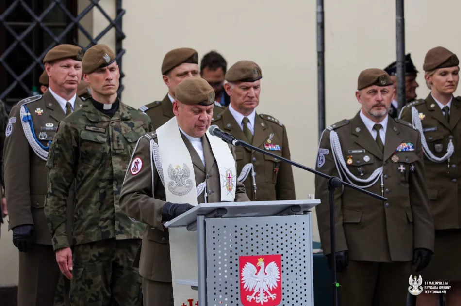 Batalion WOT ma patrona i kopię historycznego sztandaru (ZDJĘCIA) - zdjęcie 11