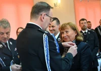 Burmistrz Miasta Limanowa odznaczona Srebrnym Medalem za Zasługi dla Pożarnictwa - zdjęcie główne