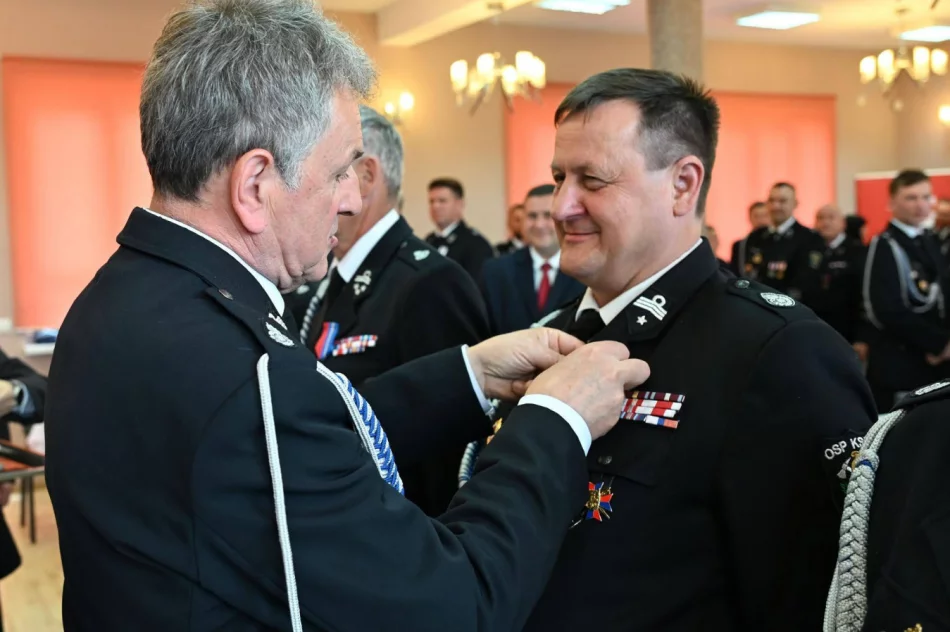 Burmistrz Miasta Limanowa odznaczona Srebrnym Medalem za Zasługi dla Pożarnictwa - zdjęcie 6