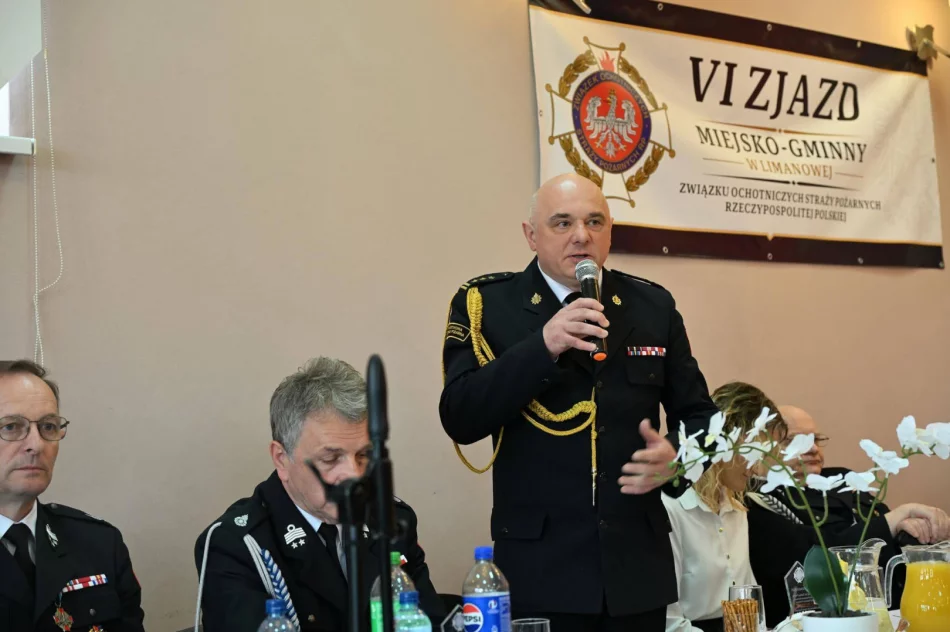 Burmistrz Miasta Limanowa odznaczona Srebrnym Medalem za Zasługi dla Pożarnictwa - zdjęcie 13