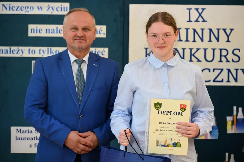 IX Gminny Konkurs Chemiczny dla uczniów klas 7 i 8 rozstrzygnięty - zdjęcie 11