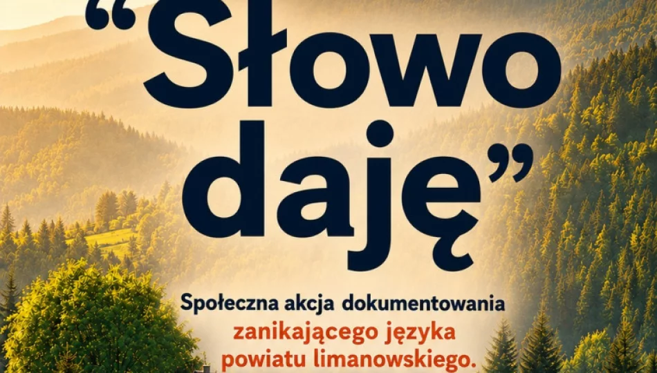 Miejska Biblioteka Publiczna realizuje projekt „Słowo daję” i zaprasza do zbierania lokalnych słów - zdjęcie 1