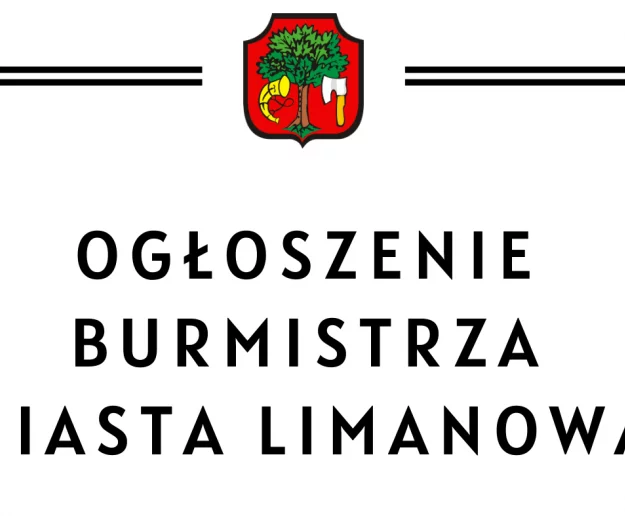 Ogłoszenie Burmistrza Miasta Limanowa – wykaz nieruchomości przeznaczonych przeznaczonych do oddania w dzierżawę - Zdjęcie główne