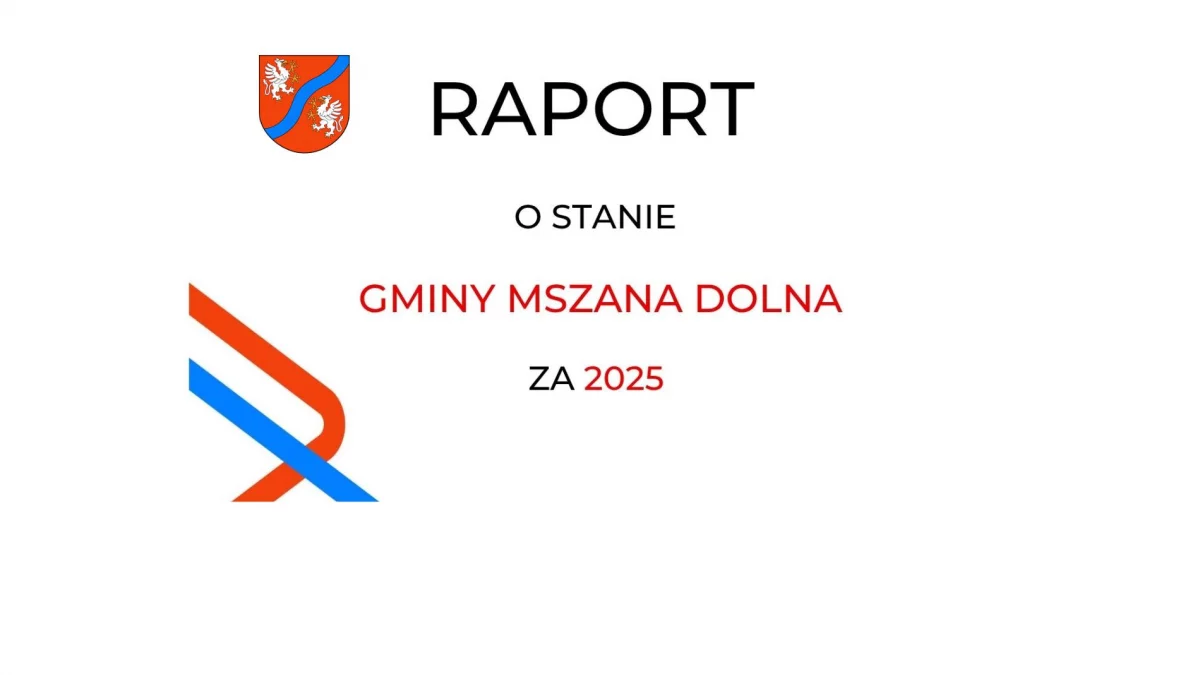 Debata nad raportem o stanie Gminy Mszana Dolna za 2025 rok