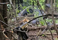 Katastrofa śmigłowca. Odnaleziono wrak maszyny i ciało pilota - zdjęcie główne