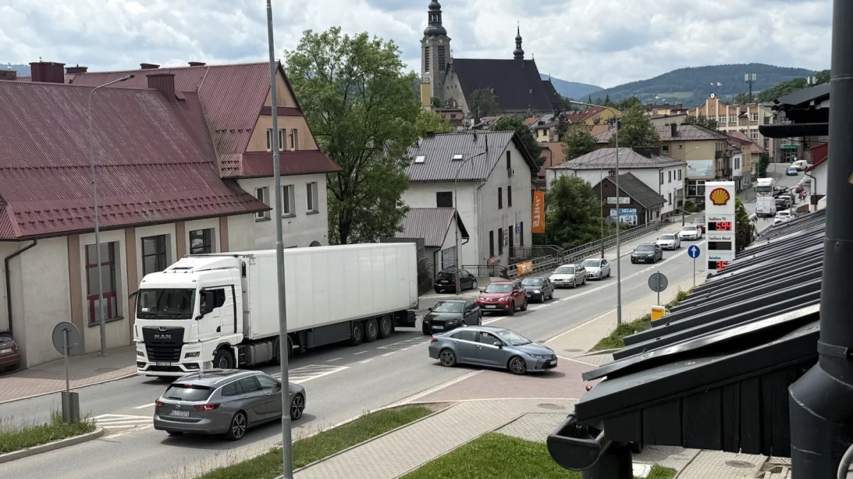 Awaria tira na Jana Pawła II