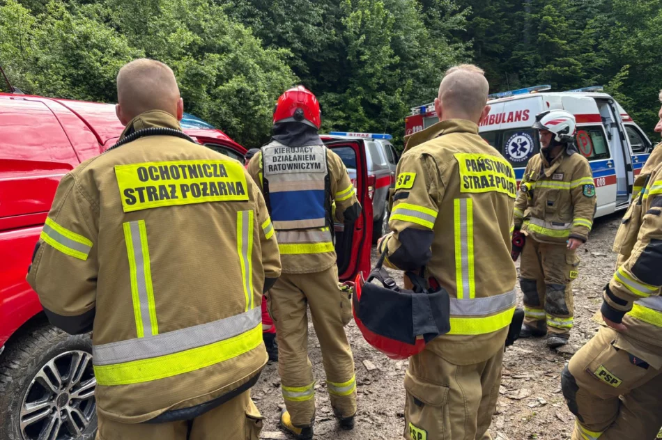 Wypadek traktorzysty, wezwano LPR - zdjęcie 4