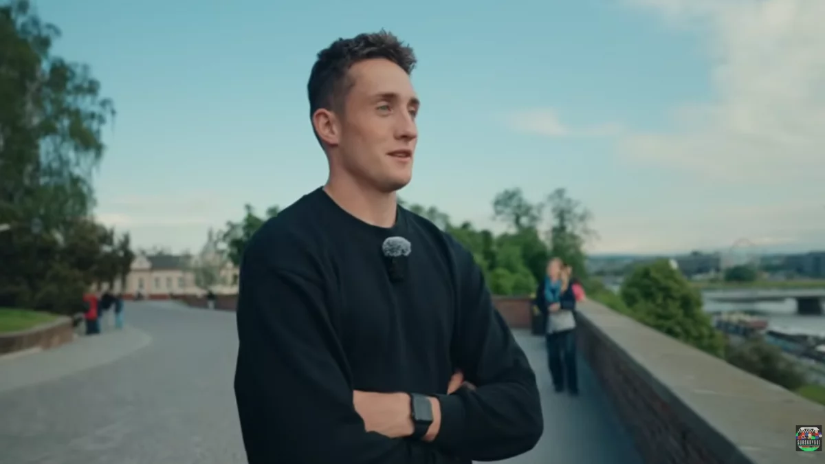 Kanał Sportowy: Mariusz Kutwa… przyszły lider Wisły Kraków?/Fot.: Kanał Sportowy.