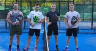 Pierwszy miesiąc ligi padlowej za nami! Wielkie emocje i awanse w Padel Arenie - zdjęcie 2