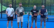 Pierwszy miesiąc ligi padlowej za nami! Wielkie emocje i awanse w Padel Arenie - zdjęcie 3