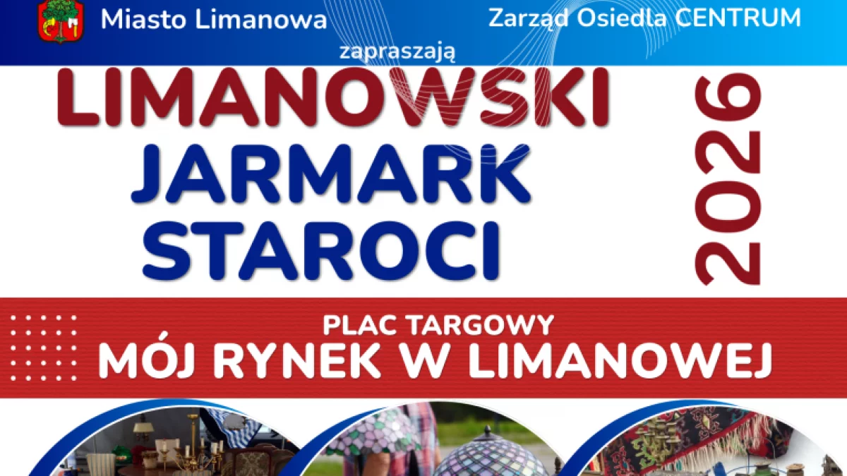 Kolejny „Limanowski Jarmark Staroci” już 13 czerwca