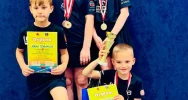 Leon Golonka i Gabrieala Stypuła z brązowym medalem. Nasz region w czołówce wojewódzkiej rywalizacji.  - zdjęcie 2