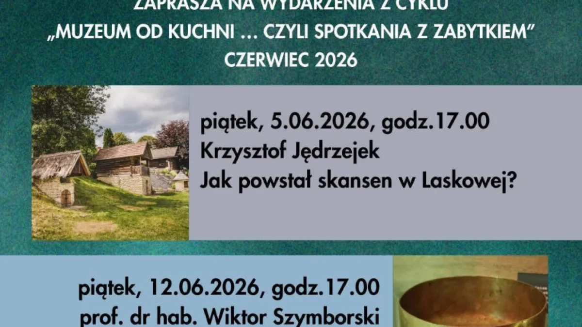 Muzeum od kuchni – spotkanie poświęcone sztuce okopowej 12 czerwca w muzealnej werandzie