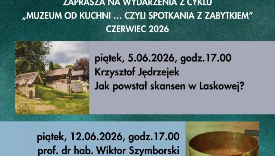 Muzeum od kuchni – spotkanie poświęcone sztuce okopowej 12 czerwca w muzealnej werandzie - zdjęcie 1